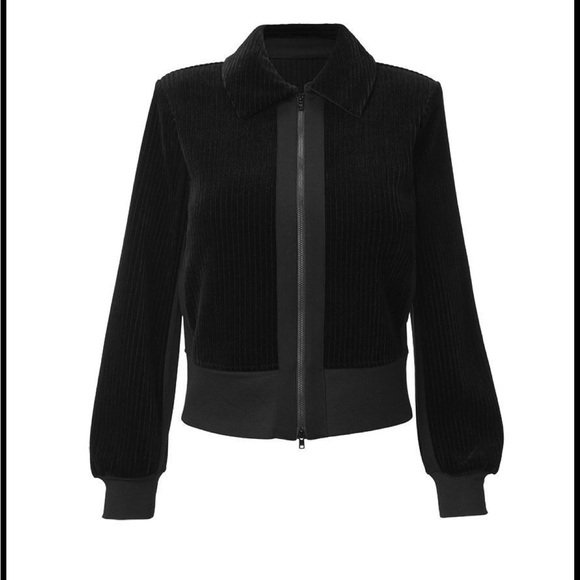 CAbi Black Corduroy Team Jacket - Picture 2 of 3